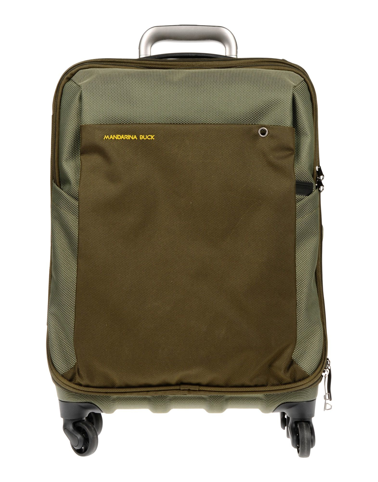 Mandarina duck Wheeled Luggage in Green Lyst